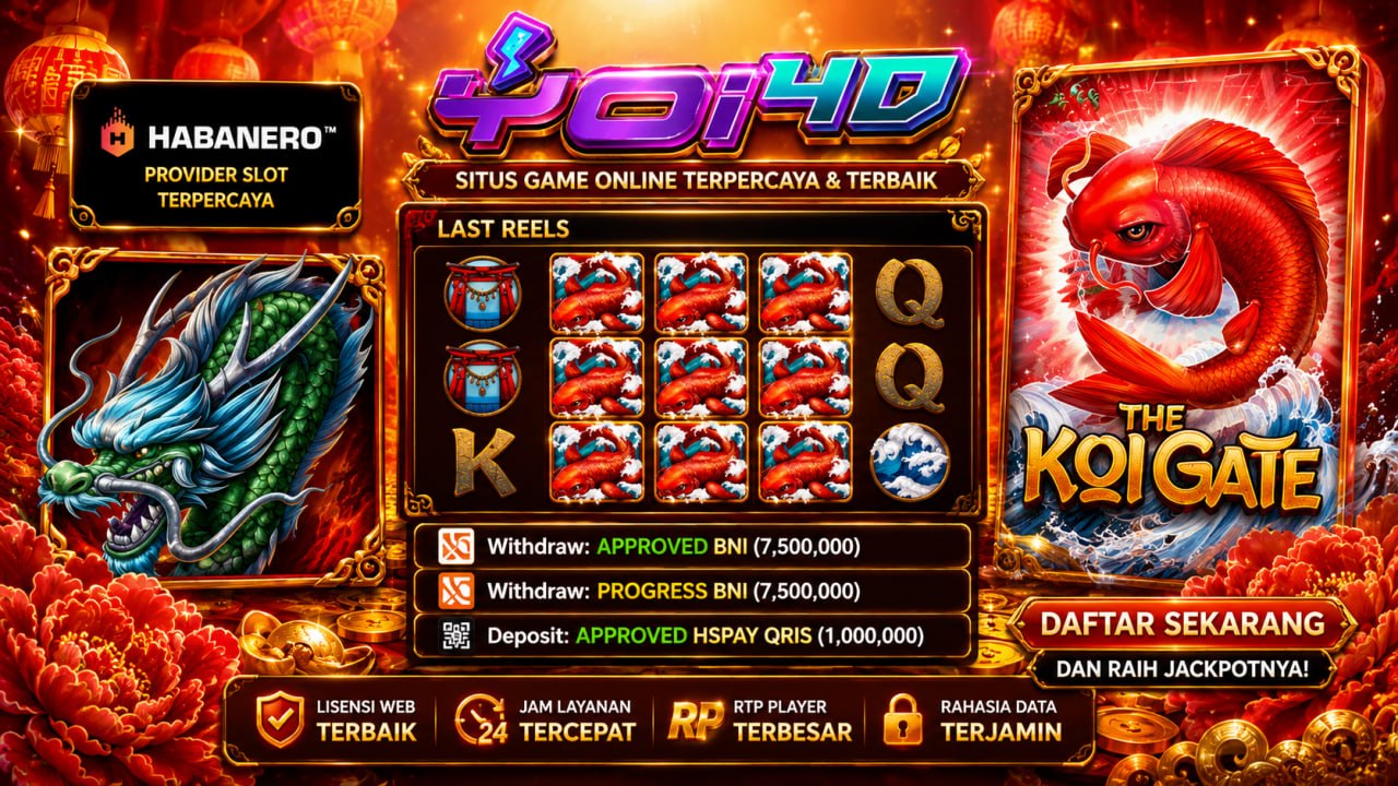 🔥SELAMAT KEPADA MEMBER YOI𝟰D🔥
DEPOSIT : RP 1.000.000
WITHDRAW : RP 7.500.000
LIN