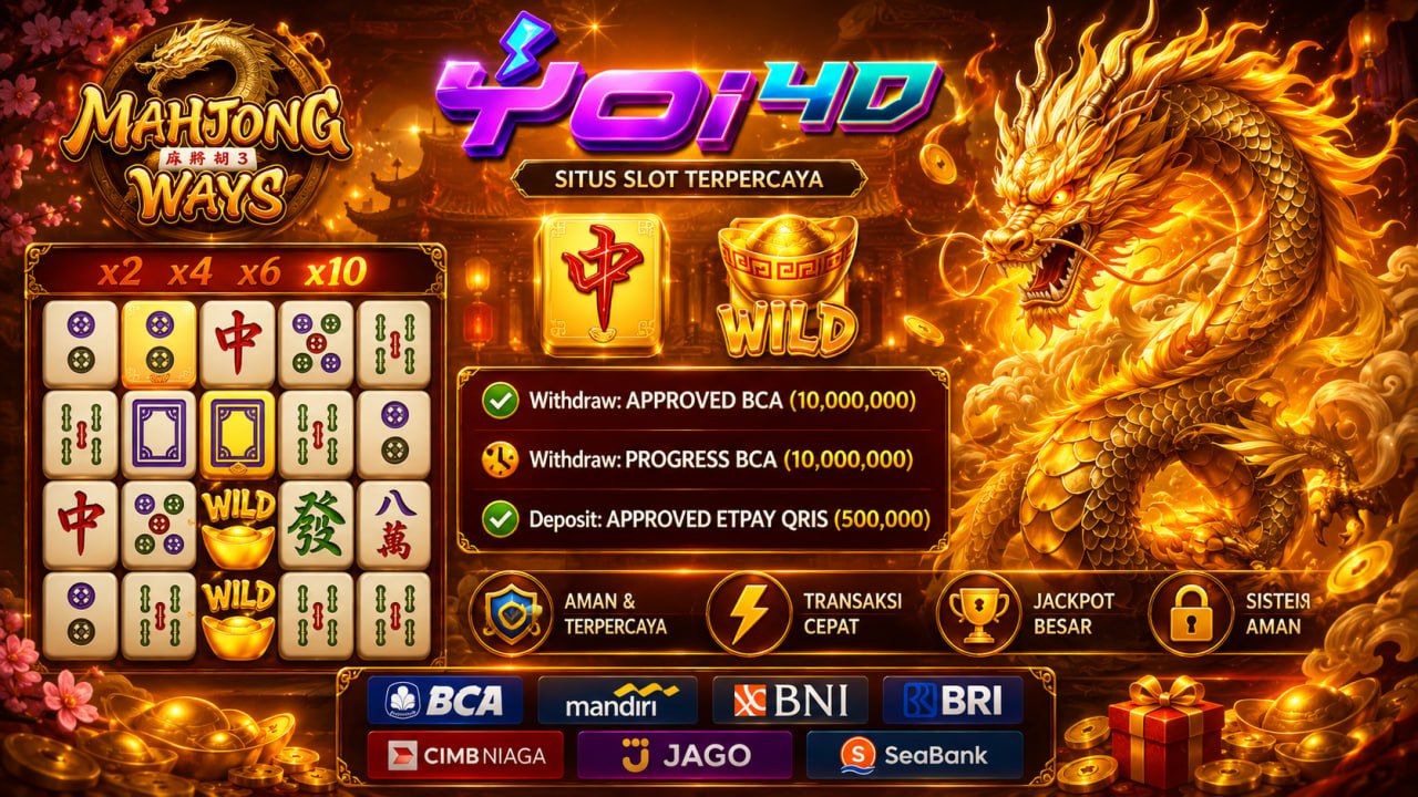🔥SELAMAT KEPADA MEMBER YOI𝟰D🔥
DEPOSIT : RP 500.000
WITHDRAW : RP 10.000.000
LINK