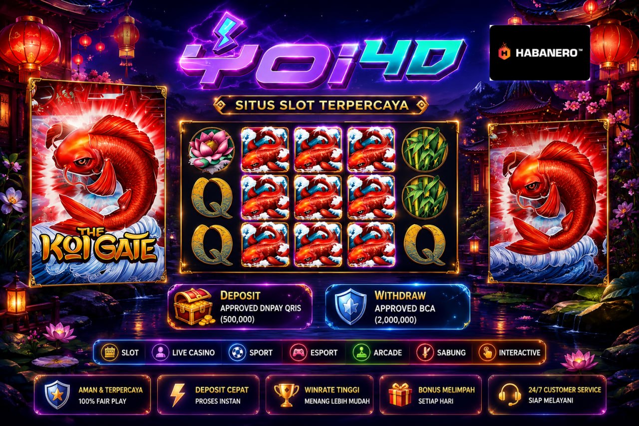 🔥SELAMAT KEPADA MEMBER YOI𝟰D🔥
DEPOSIT : RP 500.000
WITHDRAW : RP 2.000.000
LINK 